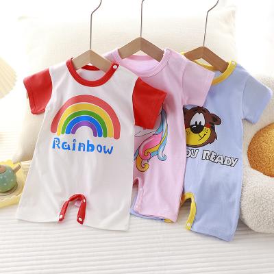 China Wholesale 100% Cotton Quality Baby Rompers Boy Onesies For Baby 3-6 Months for sale