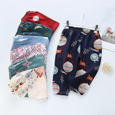 China QUICK DRY girl kids pants children clothing factory direct sale fashion summer sports sweatpants for sale