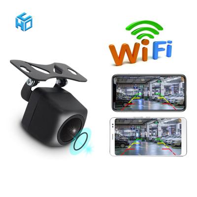 China Auto Wifi Car Rear Camera WIFI Transmit Camera Apply To IOS Android OS Devices Car WIFI Rverse Top Camera With Waterproof IP67 Digit Cam for sale