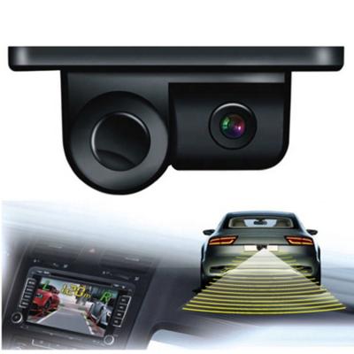 China 720*480 2 in 1 Rear View Car Reversing Camera with Parking Sensor for sale