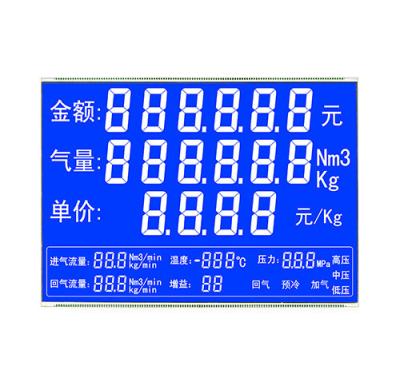 China Negative Character LCD Display , Small Segment LCD SRX1017 for sale