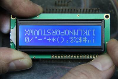 China Dot Matrix STN 16X2 LCD Display Module SRX107 for sale