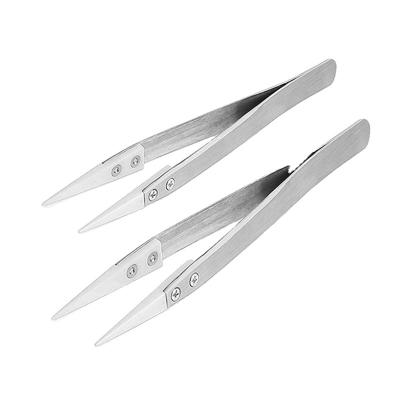 China Unrated Head Variable Ceramic Tweezers Alkali Corrosion Resistance High Temperature Acid Wire DIY Tool for sale