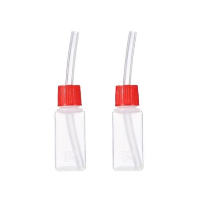 China Personal Care 2PCS FAUTBE Square 8ml Empty Bottom Liquid Filling Bottle Extrudes Liquid for sale