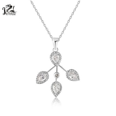 China CLASSIC wholesale gemstone jewelry women jewelry sterling silver pendant zirconia necklace pendant for sale