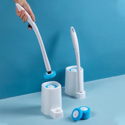 China Modern D2479 Household Disposable Toilet Brushes Long Handle Cleaning Brush Toilet Brush for sale