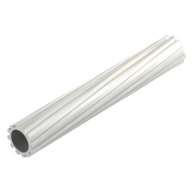 Chine Tubes en aluminium anodisées à profil de poignée d'aluminium rondes extrudées à vendre