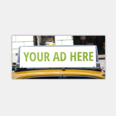 China China factory price magnets wholesale price advertising or customs full lead alarm the taxi light box for sale