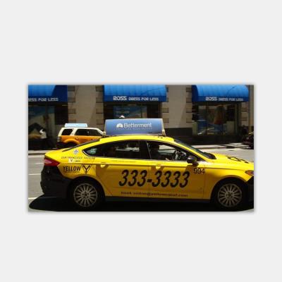 China China Manufacturer Wholesale Plastic Taxi Light Box Full Cover Brackets With Led Light for sale