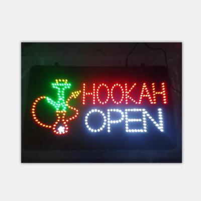 China Wholesale Custom Hookah Hookah Glow Animation Factory Price Animation Open Led Sign china for sale