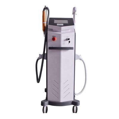 China Pico High Power Stationary Beauty Salon Equipment 808nm 2 IN 1 Hair Removal Diode Ice Cooling Laser Hair/Tattoo Removal Painless Machine for sale