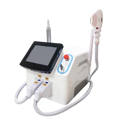 China 2In1 Magneto-Optical Pigment Removal Beauty Salon Equipment 360 Ice Laser Picosecond Tattoo Removal Machine IPL Permanent Hair Removal OPT for sale