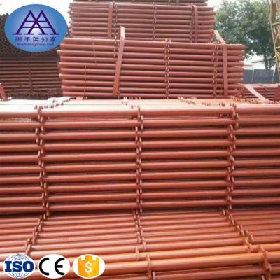 China Q235 / Q345 Steel Self Locked Metal Quicklock Scaffold Steel Frame Structural Scaffolding Construction for sale