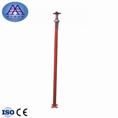 China Foshan Factory High Safety Performance Push Pull Metal Props Scaffolding Shoring Adjustable Steel Prop for sale