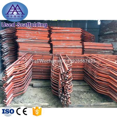 China Used Q235 Modern Steel Frame Scaffolding System For Sale for sale