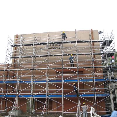 China For interior and exterior construction building standard Europe concrete slab roof formwork aluminum scaffolding system for sale