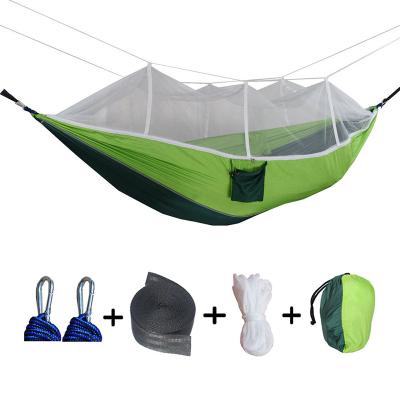 China Durable 2021 Best Seller Durable Parachute Mosquito Net Hammock Adjustable Tarp Nylon Outdoor Camping Hammocks for sale