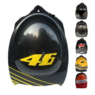 China High Quality Shell Hard Waterproof Helmet Bag Motorcycle Racing Waterproof Backpack Tail Bag And Helmet Bag For Motorcycle for sale