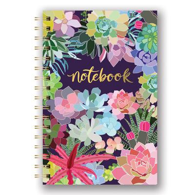 China Custom Item Promotion A5 B5 A4 Spiral Notebook Stationery Notebook Spiral Notebook Cover CMYK Printed Accept Customized Logo 100 Pieces for sale