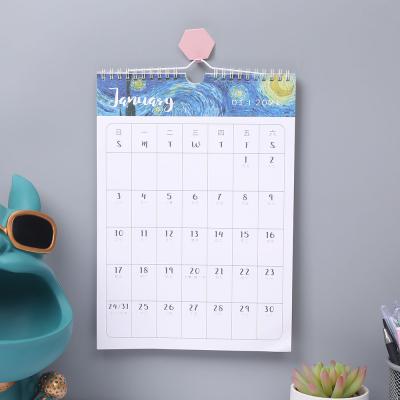 China Hot Selling Custom Monthly Table Calendar Wall Calendar January to December Sized to 12