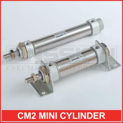 China SMC Series Aluminum CM2 Standard Double Acting Bore Size 20~40mm Mini Pneumatic Cylinder for sale