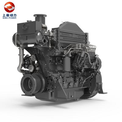 China Water Cooled Diesel Engine 7H Series Shanghai Diesel Engine SDEC 200-300hp for sale