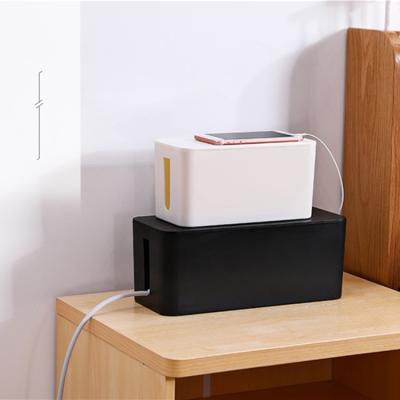 China Viable safety cable management plastic box for storage, storage box charger for sale