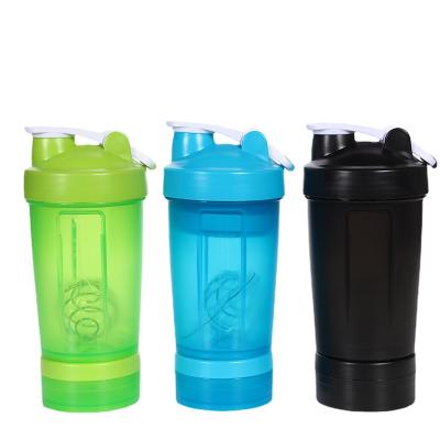 China Viable Free Wholesale B30-0062 Bpa 304 Ball Smart Logo Gym Protein Shaker Water Steel Mixing Custom Bottle for sale