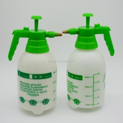 China Garden.farming.HOMES customized factory direct sale 2l garden pressure pump sprayer with copper nozzle for plant garden watering sprayer for sale