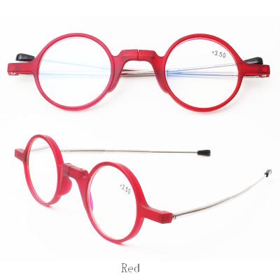 China Magnetic Click Long Neck Custom Plastic Women Reading Glasses TR90 Reading Glasses For Men for sale