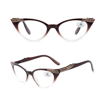 China Retractable the latest hot selling reading glass frame ladies reading glasses fashion reading glasses for sale