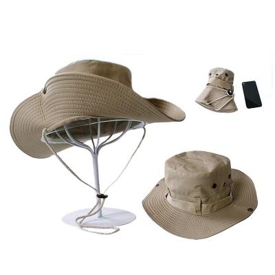 China Picture Hot Sale Outdoor Climbing Bucket Fishing Hat Fishing Foldable Military Cap Boonie Hats&Caps for sale