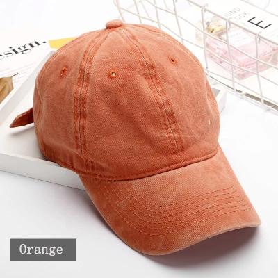 China Wholesale Empty 6 Panel JOINT Factory Unisex Sports Hats Simple Dad Hats Unstructured Washed Hat for sale