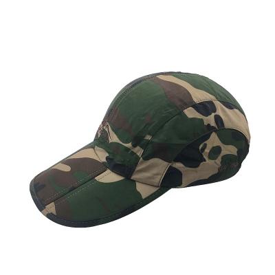 China Wholesaler Outdoor Custom Logo Fashionable Sun Military Hats For Men Breathable Camouflage Baseball Cap Hat for sale