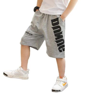 China Developed Breathable Western Style Kids Summer Shorts Boys Casual Pants Breathable Shorts Middle And Big Kids Pure Cotton Track Pants for sale