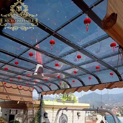 China Modern Design Magnetic Cheap PC Premium Price Screen Canopy Glass Tent For Parking Lot Cheap Price Top Quality for sale