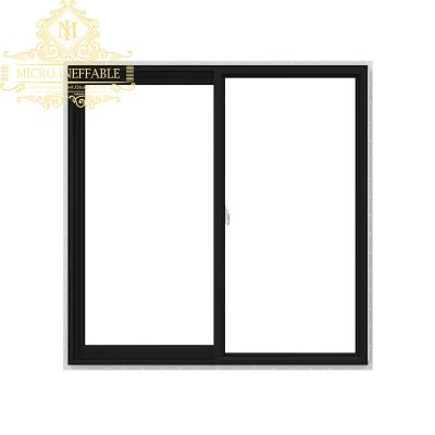 China Simple Design Soundproof Aluminum Sliding Screen Factory Price Magnetic Windows Or Casement Windows For Kenya Market for sale