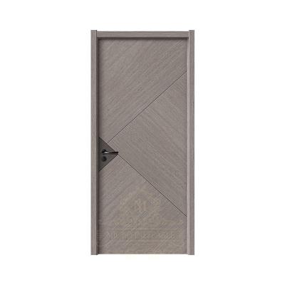 China Modern Design Front Doors For Australia Market Wooden Top Level Sound Insulation for sale