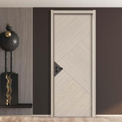 China Sound insulation new design interior solid wood doors for UK market for sale