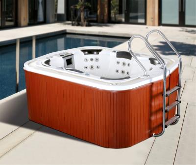 China New 2020 Modern Chinese Style Hot Tub Outdoor Hot Tub Outdoor Spa With 4 Seats for sale