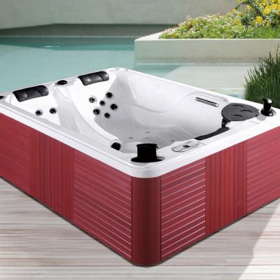 China Modern Chinese Sexy Massage 3 Person Adult Acrylic Mini Bathtub for sale