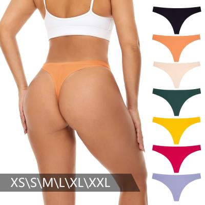 China Women's Sports Underwear Fun Hole Seamless Breathable Fitness Sports Thong for sale