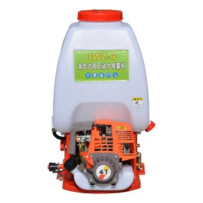 China Agriculture Spray Backpack Type Four Stroke Mechanical Gasoline High Pressure Pesticide Sprayer For Fruit Tree Lawn Pesticide Sprayer Machine for sale