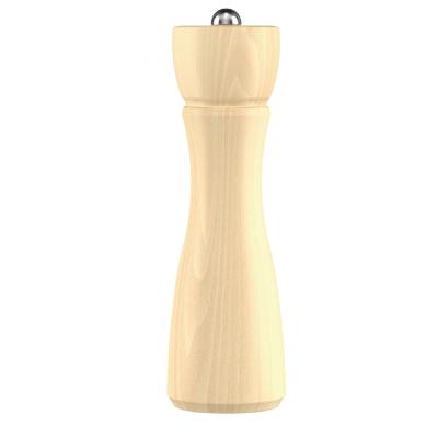 China Quality Hand Stocked Custom Sale Durable Wooden Pepper and Salt Grinder for sale