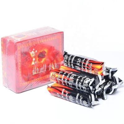 China Hookah/Incense factory outlet smokeless&odorless round black charcoal for hookah/shisha for sale