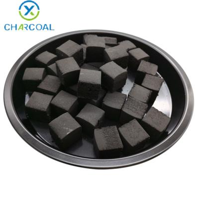 China Hot Fast Burning YXCB2501 - Sale Health Natural Bamboo Charcoal Powder Shisha Cube Charcoal for sale