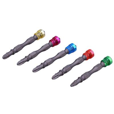 China High Standard Durable And Magnetic Color Factory Wholesale Handle Wind Hex Screwdriver Bit for sale