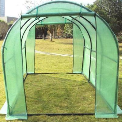 China Easily Assembled Garden Greenhouse Galvanized Steel Structure Garden Greenhouse For Home for sale