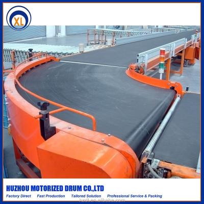 China Professional light industry factory for various belt conveyor, include horizontal flat belt, turn curved and extendable belt conveyor for sale