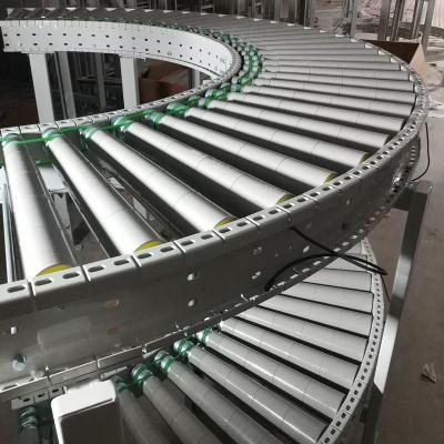 China Food Heat Resistant Belt Conveyor And Roller Conveyor for sale